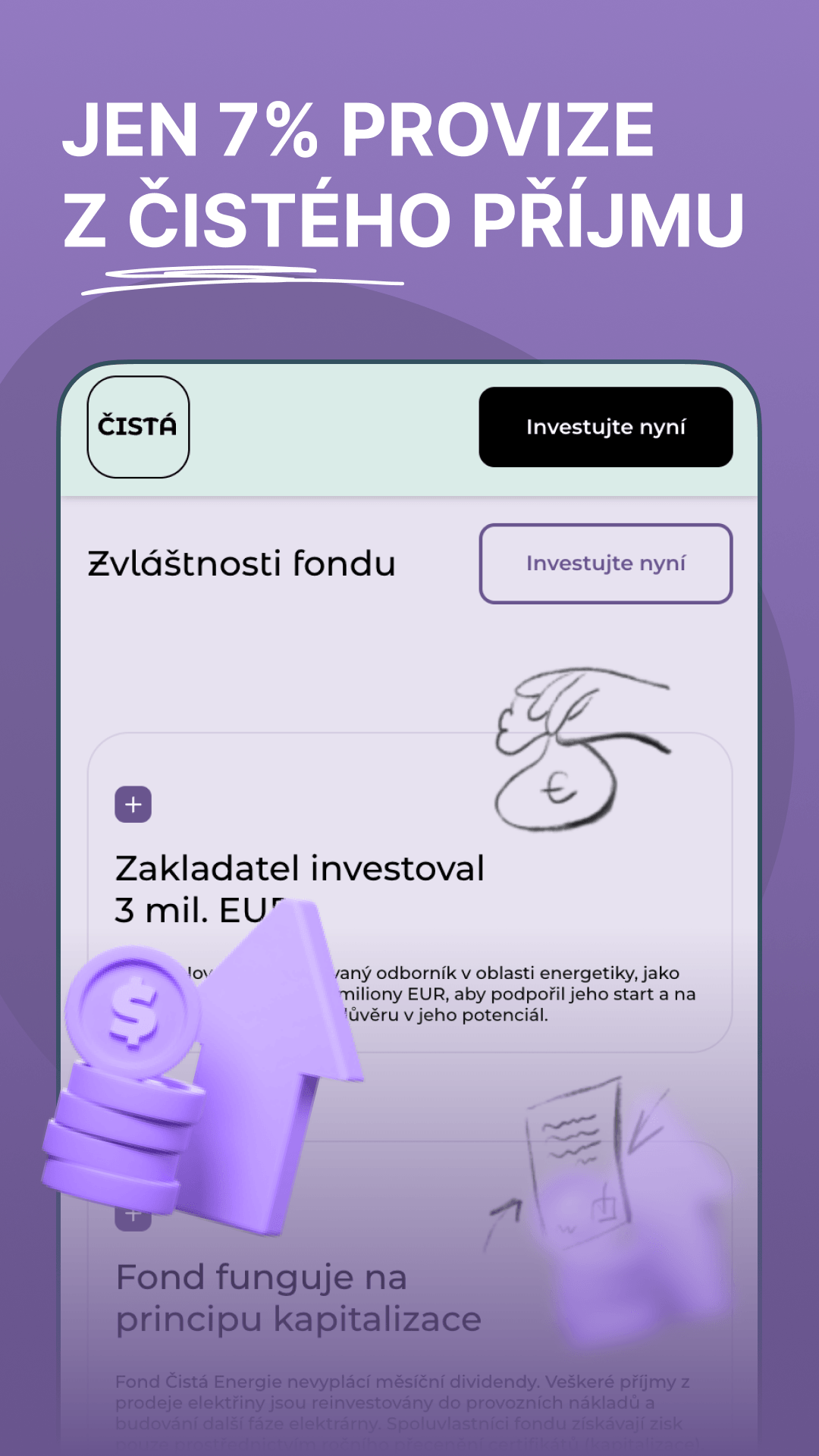 Čistá Fond™ Screenshot